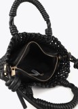 Braided/woven basket bag