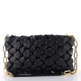 Shoulder bag with knot effect.