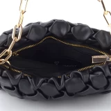 Shoulder bag with knot effect.