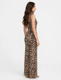 Animal Print Maxi Dress