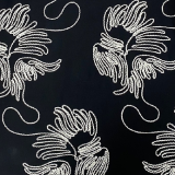 Long sleeves blouse with a V-neckline