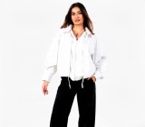 Oversized bomber jacket