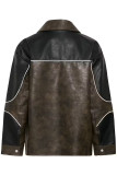 Oversized Eco Leather Jacket