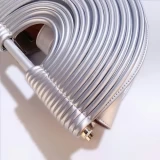 Metallic silver  handbag