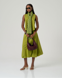 Cotton top,  Wear it with the matching pants.