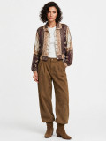 Lightweight cropped shirt-jacket