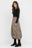 Long Sleeve Balloon Midi Dress
