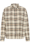Plaid shirt with Rhinestones