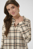 Plaid shirt with Rhinestones