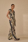 Ολόσωμη φ΄όρμα , jungle print σε γήινες αποχρώσεις