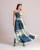 Satin κλος φούστα, συνδύασε την με το τοπ από την ίδια συλλογή