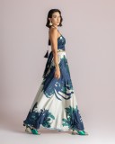 Satin κλος φούστα, συνδύασε την με το τοπ από την ίδια συλλογή