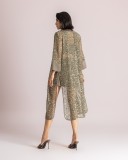 Νημάτινο κιμονό διακοσμημένο με παγιέτες