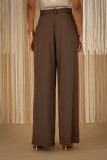 Pleated wide-leg pants.  For a complete look, pair them with the blazer from the same collection.