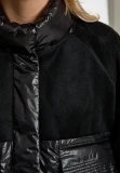 Oversized cropped puffer jacket