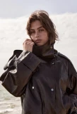 Vegan leather jacket