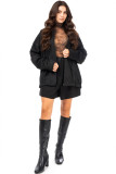 Oversized bomber / jacket  από απαλό suede