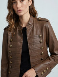 Δερμάτινο jacket Ναπολεών