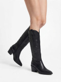 Western Cowboy Βoots - Black